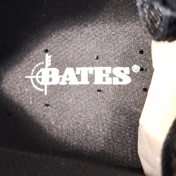 Bates Whimsigoth Black Leather Grunge Gorpcore 5" Tactical Lug Sole Sport Boot 9 - Picture 10 of 10